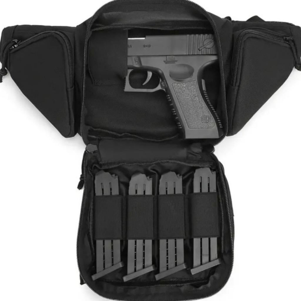 New Military Grade Cponcealed Carry Tactical Fanny Pack One Size Fits Most Black